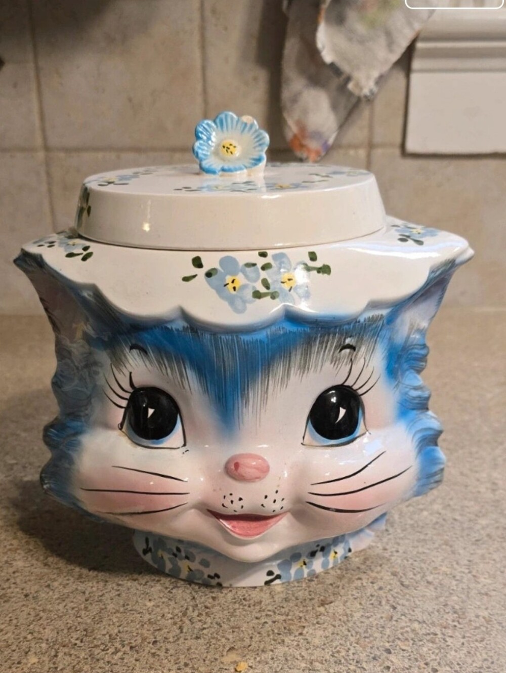 Vintage Miss Priss Lefton Cookie Jar